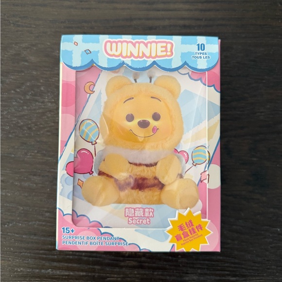 Winnie the Pooh Blond Box Miniso Disney - Picture 1 of 5